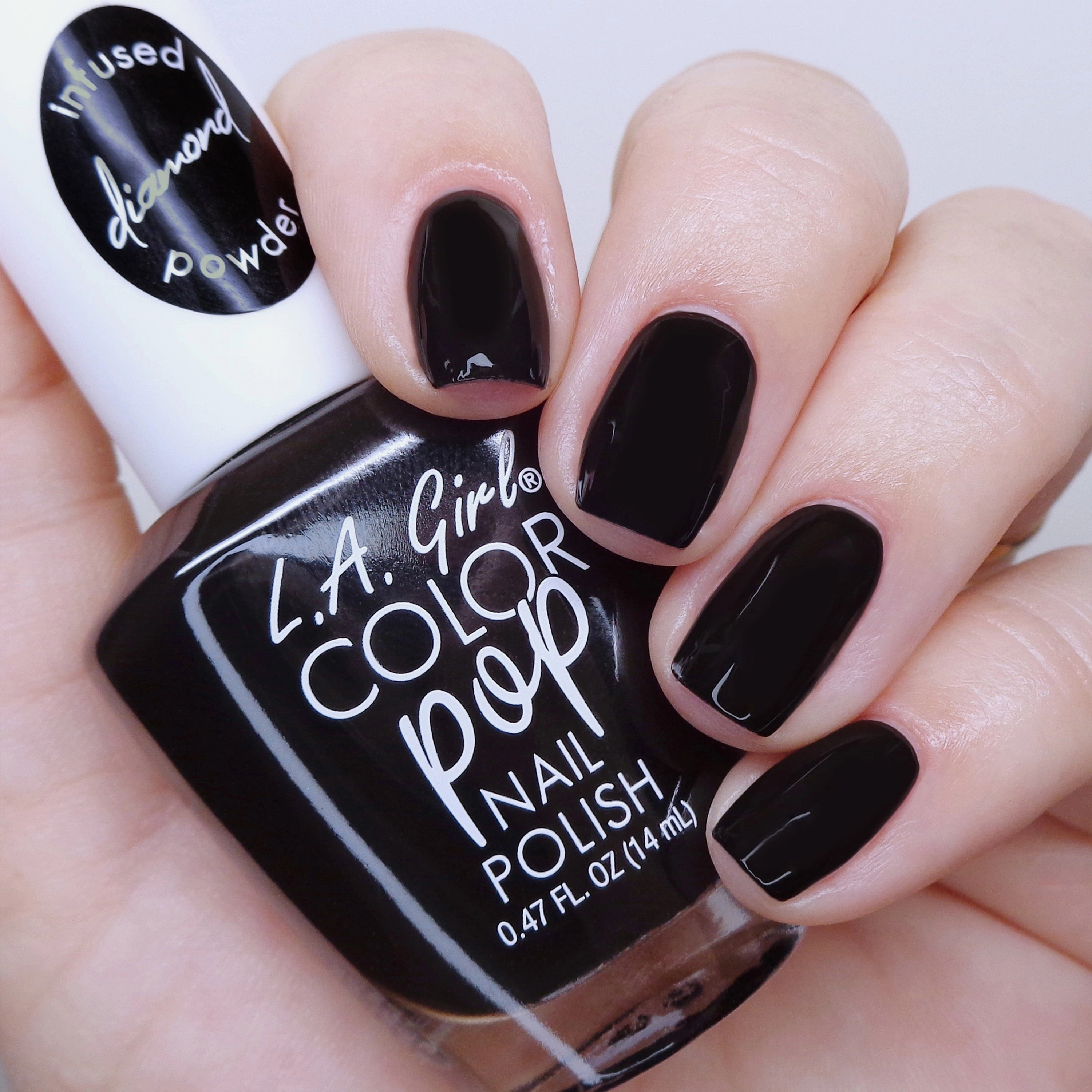 Color Pop Nail Polish with Diamond Powder