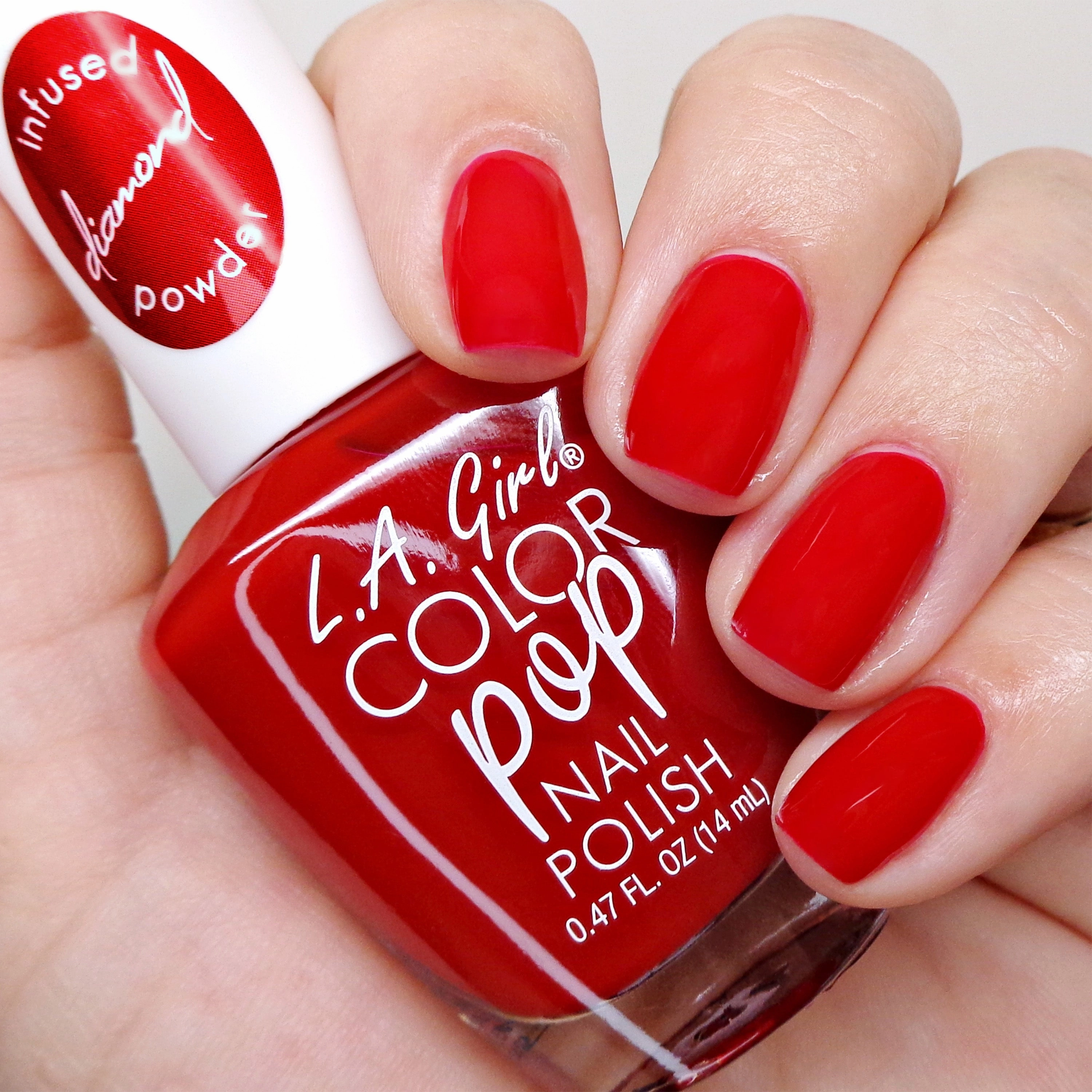 Color Pop Nail Polish with Diamond Powder